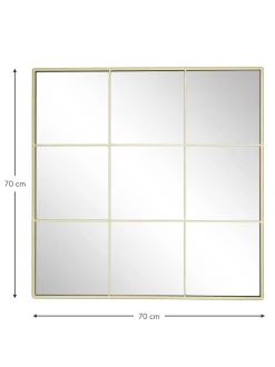 Specchio Angolare Da Parete Effetto Finestra Clarita