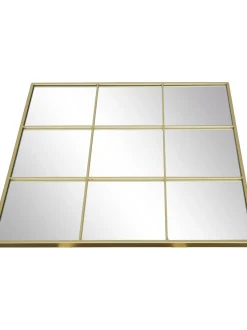 Specchio Angolare Da Parete Effetto Finestra Clarita