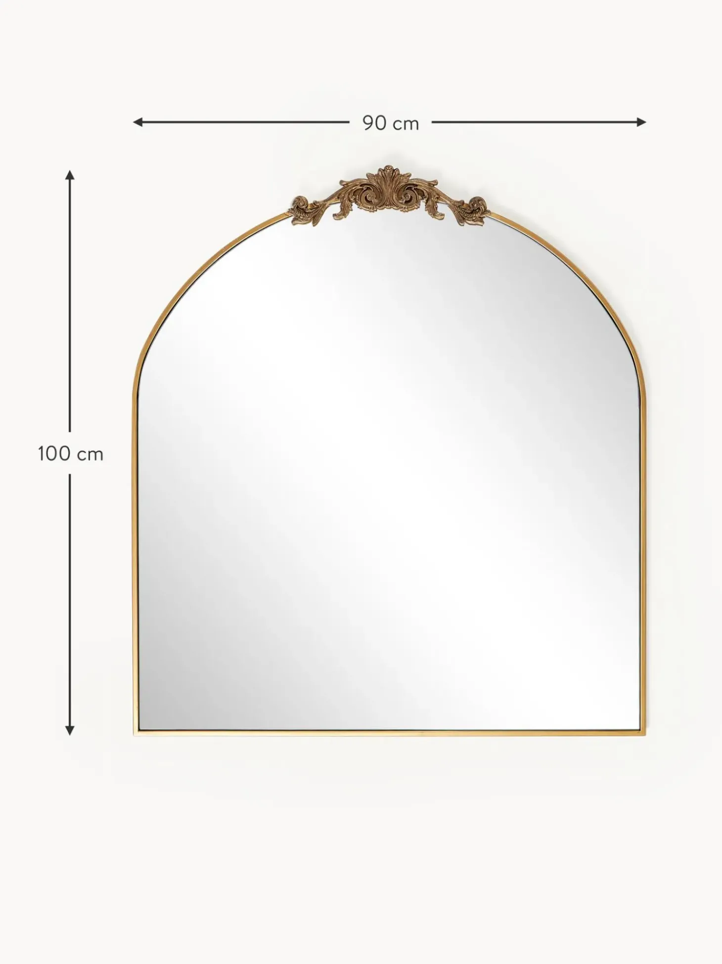 Specchio Barocco Da Parete Saida