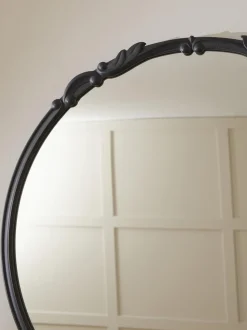 Specchio Barocco Rotondo Da Parete Francesca