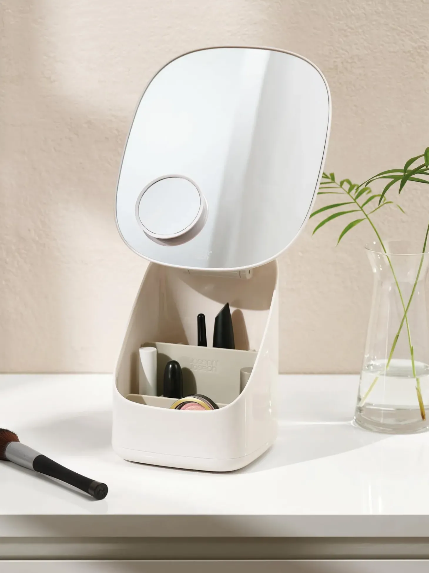 Specchio Cosmetico Con Ripiano Viva