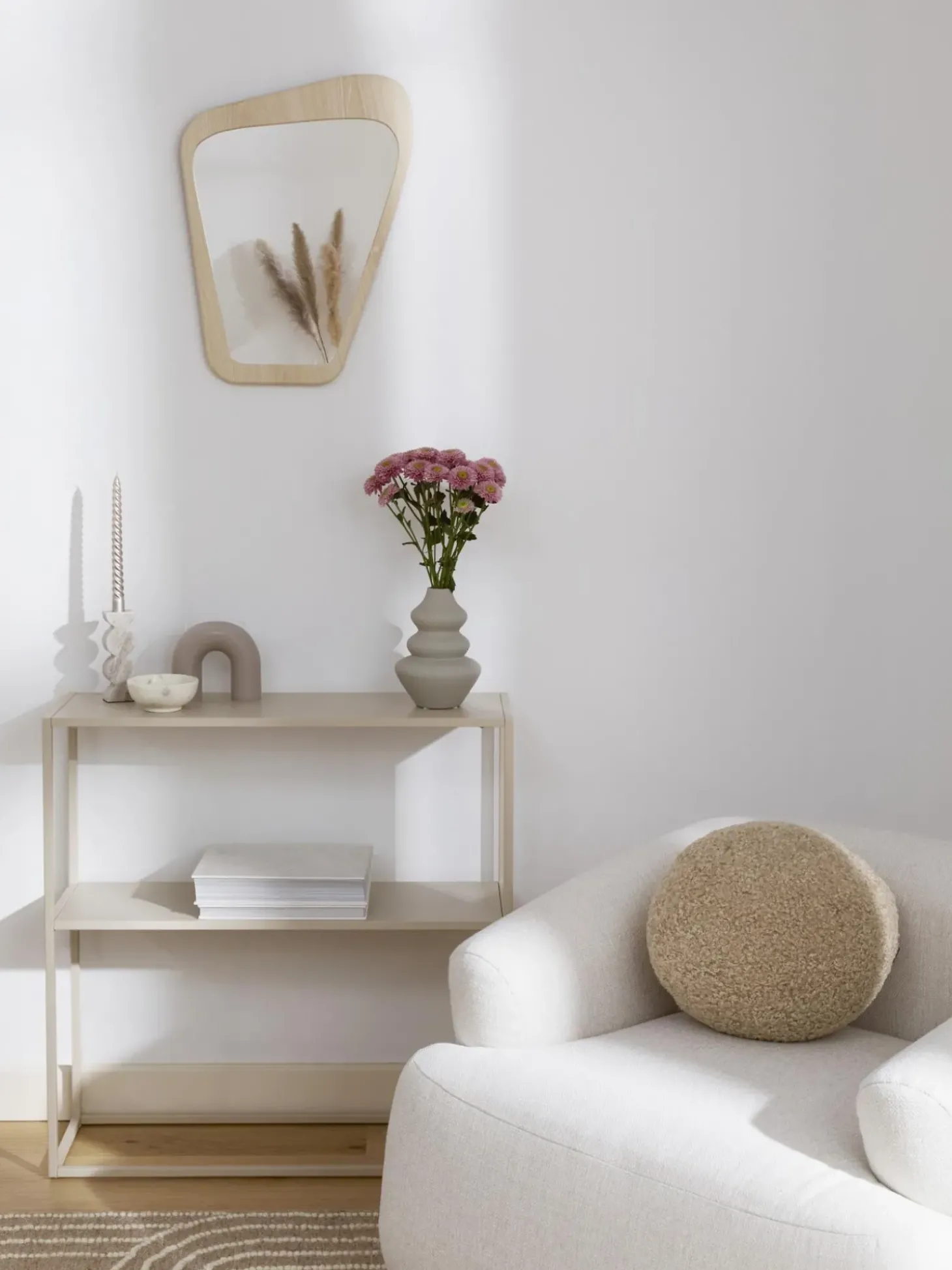 Specchio Da Parete Beige May