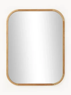 Specchio Da Parete Con Cornice In Legno Di Quercia Levan