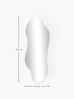 Specchio Da Parete Dalla Forma Organica Senza Cornice Lia