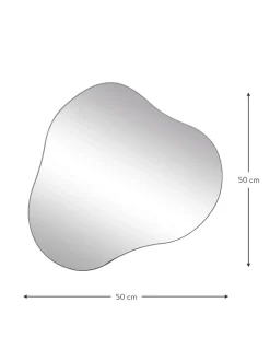 Specchio Da Parete Dalla Forma Organica Senza Cornice Lia
