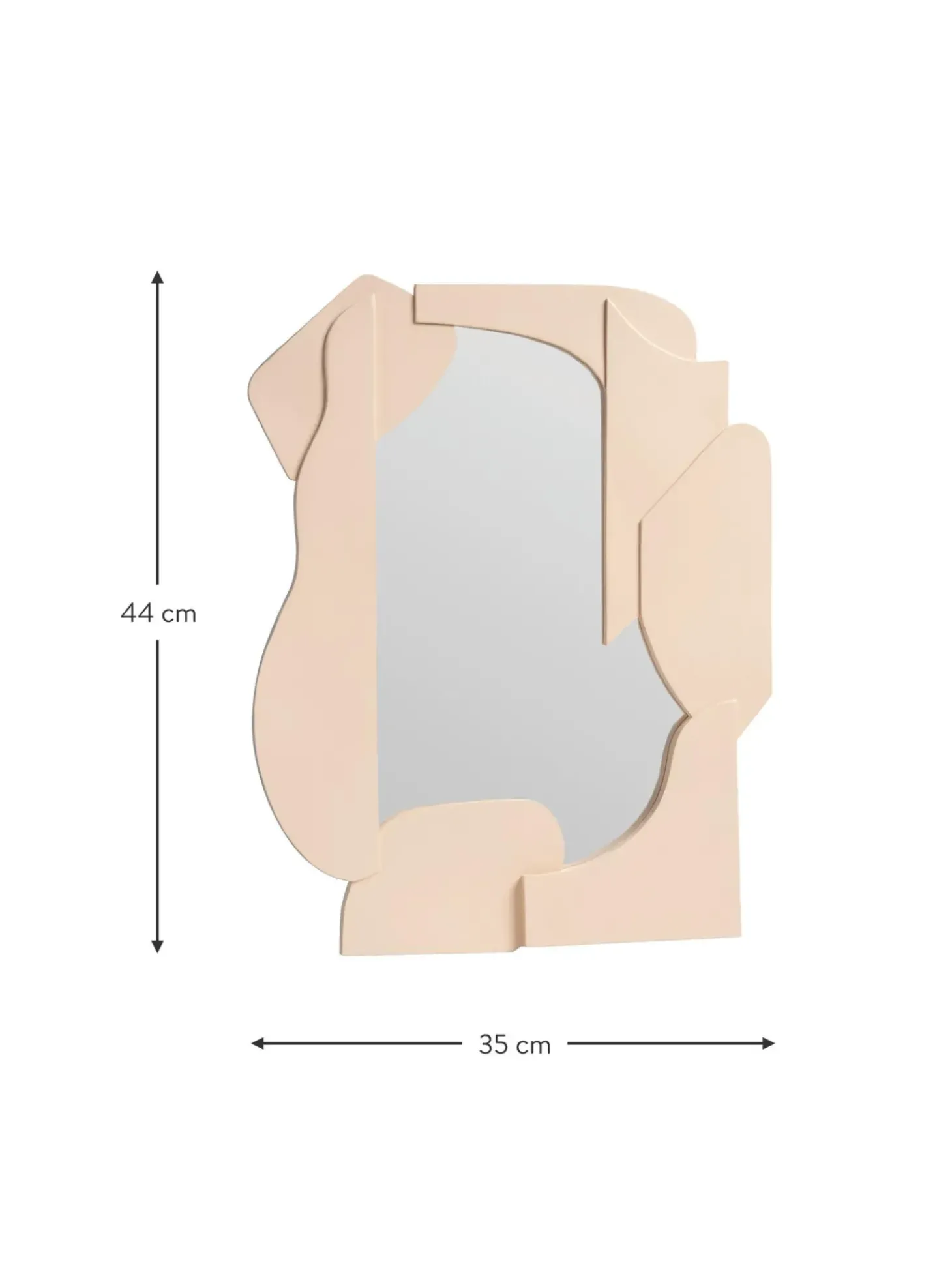 Specchio Da Parete Slice