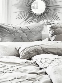 Specchio Decorativo Con Cornice In Metallo Argentato Ella