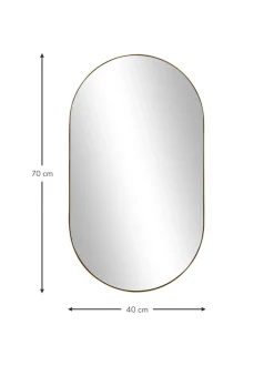 Specchio Ovale Da Parete Lucia