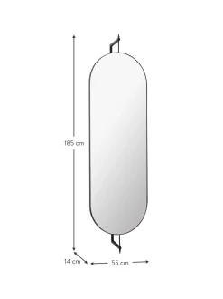 Specchio Ovale Da Parete Spejle