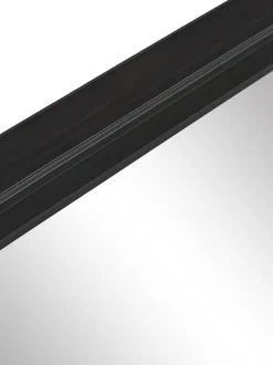 Specchio Quadrato Da Parete Con Cornice In Metallo Nero Ivy