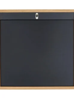 Specchio Rettangolare Da Parete Con Cornice In Legno Di Quercia Marrone Avery