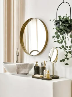 Specchio Rotondo Da Parete Ivy