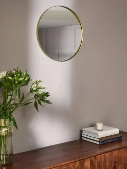 Specchio Rotondo Da Parete Ivy