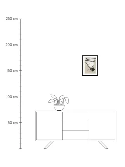 Stampa Digitale Incorniciata Less But Better
