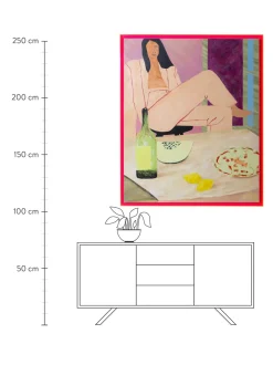 Stampa Su Tela Con Cornice Get Your Groove On