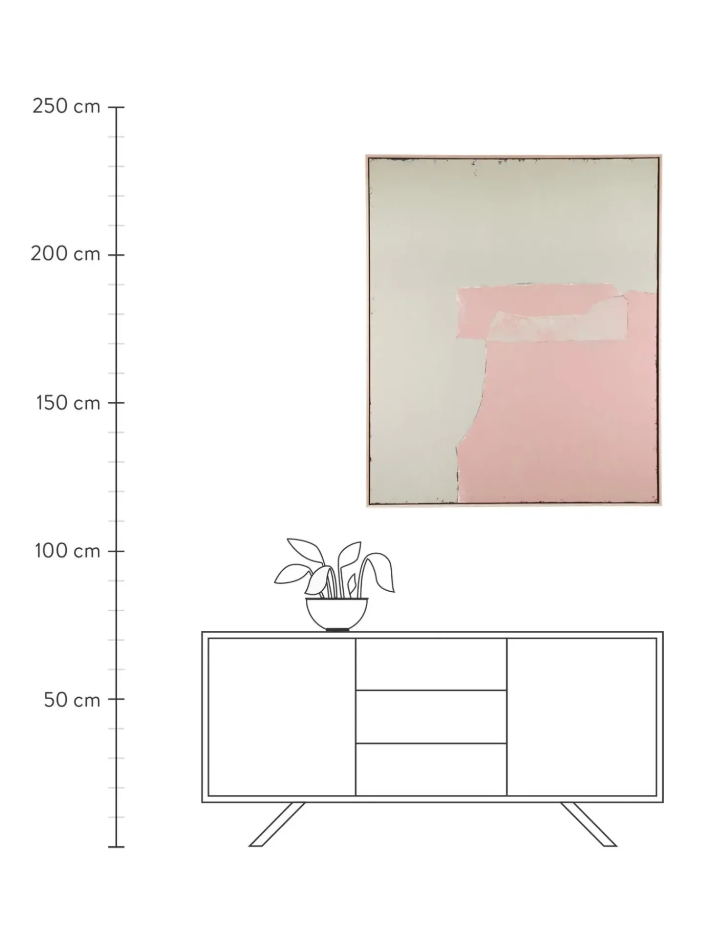 Stampa Su Tela Con Cornice Olivia