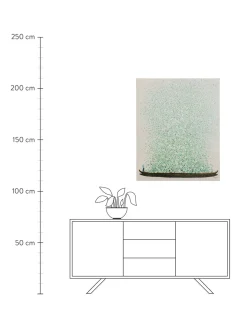 Stampa Su Tela Dipinta A Mano Flower Boat