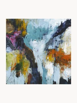 Stampa Su Tela Dipinta A Mano Freja Authentic 1