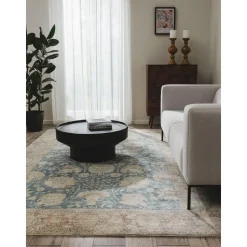 Tappeto A Pelo Corto Con Motivo Ornamentale Mara