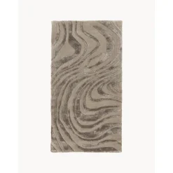 Tappeto A Pelo Corto Fatto A Mano Con Motivo A Rilievo Winola