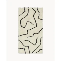 Tappeto A Pelo Lungo Fatto A Mano Davin