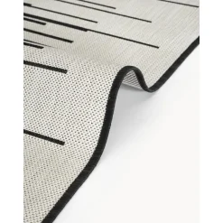 Tappeto Da Interno-Esterno Con Motivo Grafico Praiano