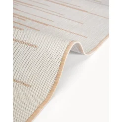 Tappeto Da Interno-Esterno Con Motivo Grafico Praiano