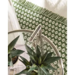 Tappeto Da Interno-Esterno Con Frange Morty