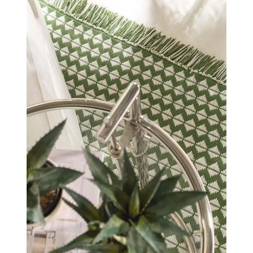 Tappeto Da Interno-Esterno Con Frange Morty