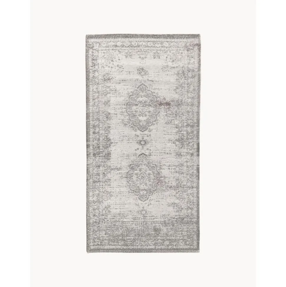 Tappeto In Ciniglia Medaillon