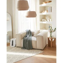 Tappeto In Cotone A Tessitura Piatta Con Bordo Sfrangiato Klara