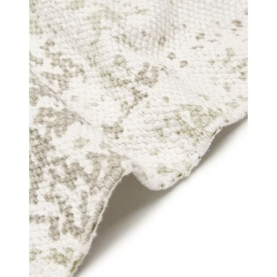 Tappeto In Cotone Sottile Tessuto A Mano Jasmine