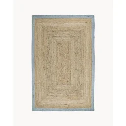 Tappeto In Iuta Fatto A Mano Shanta