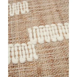 Tappeto In Juta Fatto A Mano Con Frange Kerala