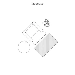 Tappeto In Juta Fatto A Mano Con Frange Naturals