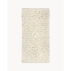 Tappeto In Lana A Pelo Lungo Tessuto A Mano Con Motivo A Rilievo Octavia