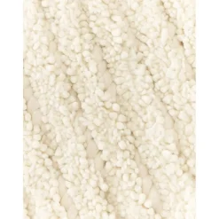 Tappeto In Lana A Pelo Lungo Tessuto A Mano Con Motivo A Rilievo Octavia