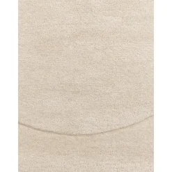 Tappeto In Lana Dalla Forma Organica Kadey