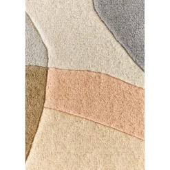 Tappeto In Lana Fatto A Mano Con Motivo Astratto Luke