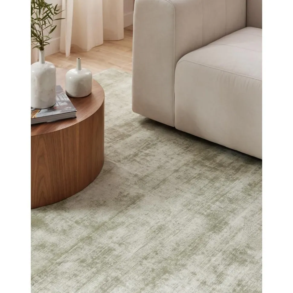 Tappeto In Viscosa Tessuto A Mano Jane