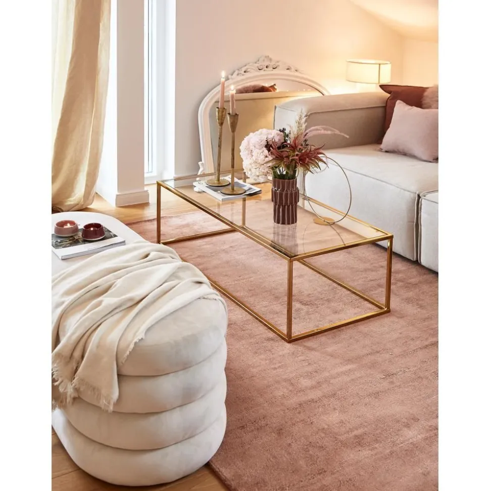 Tappeto In Viscosa Tessuto A Mano Jane