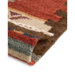 Tappeto Kilim In Lana Tessuto A Mano Zohra