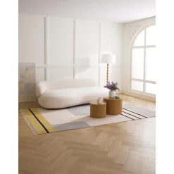 Tappeto Kilim Tessuto A Mano Indiana