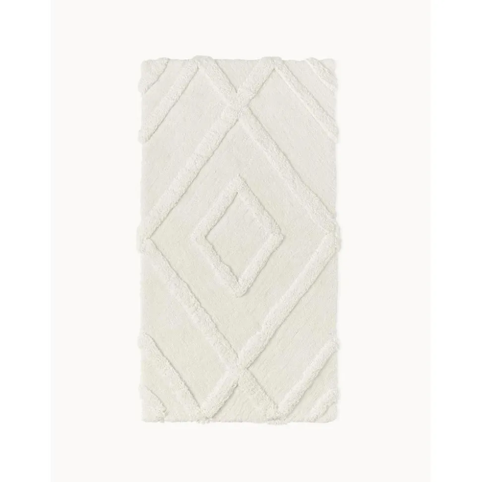 Tappeto Morbido A Pelo Lungo Con Struttura Alta-Bassa Rialzata Magda