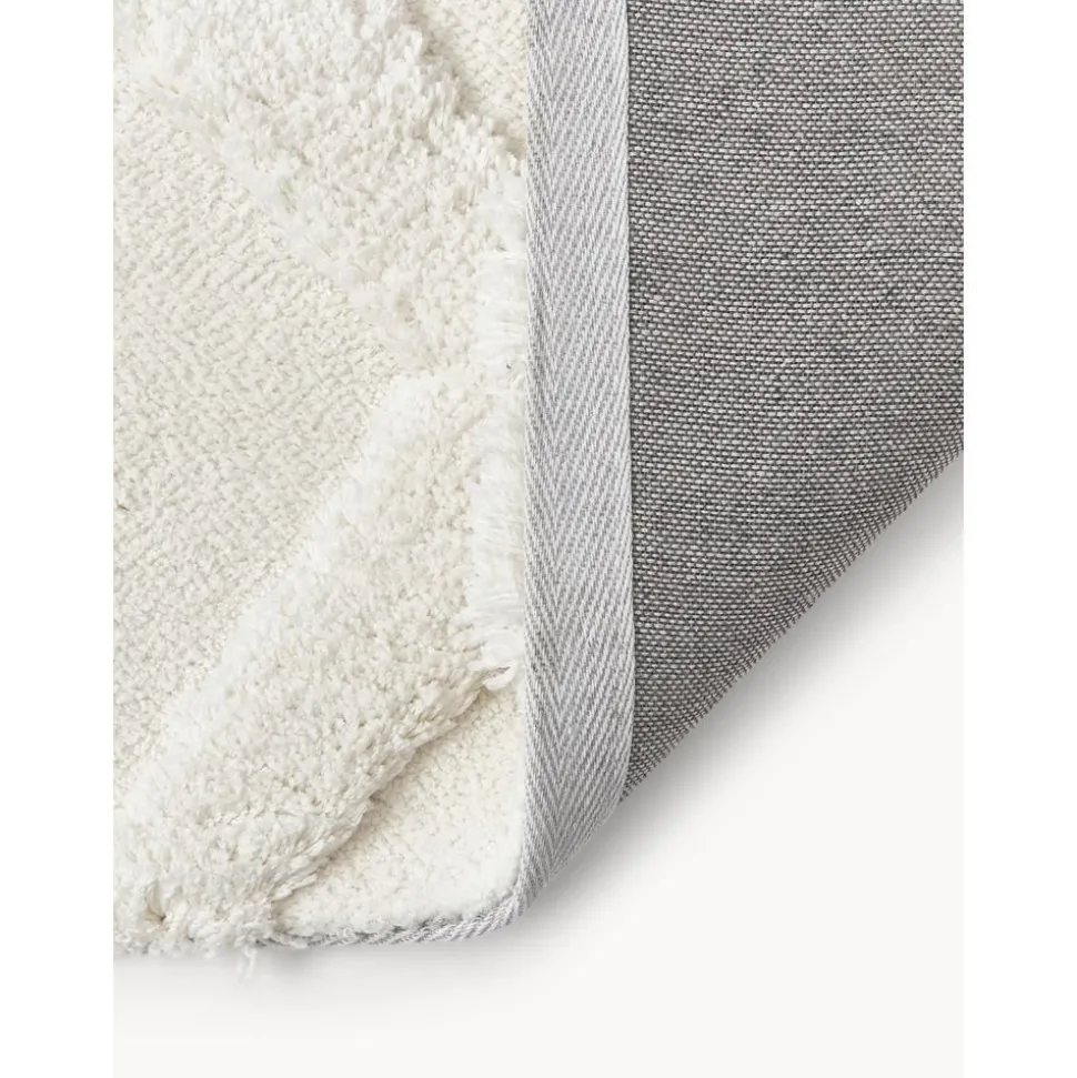 Tappeto Morbido A Pelo Lungo Con Struttura Alta-Bassa Rialzata Magda