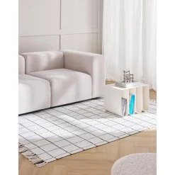 Tappeto Per Interni Ed Esterni Con Frange Praga