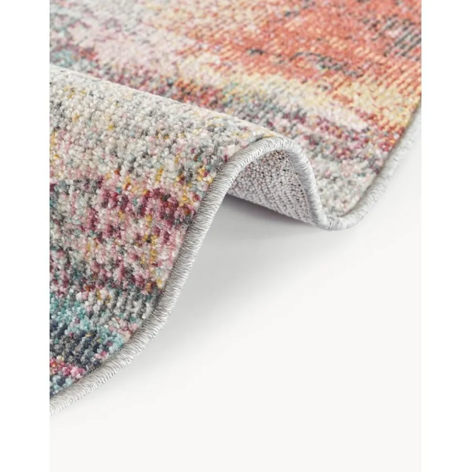 Tappeto Rotondo Da Interno-Esterno Con Sfumatura Di Colore Paris