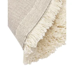 Tappeto Rotondo E Soffice A Pelo Lungo A Pois Ayana