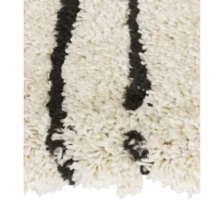 Tappeto Rotondo E Soffice A Pelo Lungo Fatto A Mano Dunya