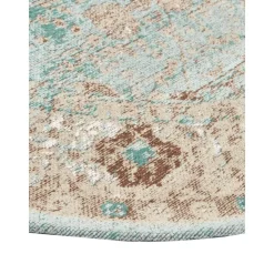 Tappeto Rotondo In Ciniglia Tessuto A Mano Rimini